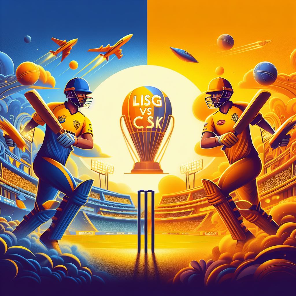 IPL 2024 LSG vs CSK – A Thrilling Encounter at Ekana Cricket Stadium
